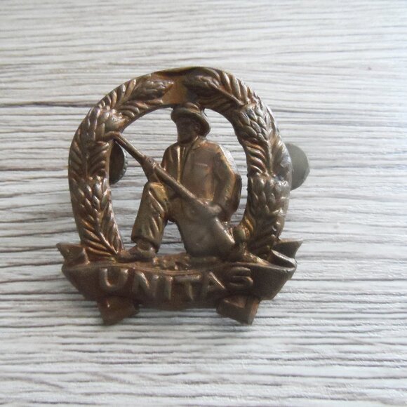 South Africa Citizen Force Infantry Badge (48mm X 45mm) - Picture 1 of 2